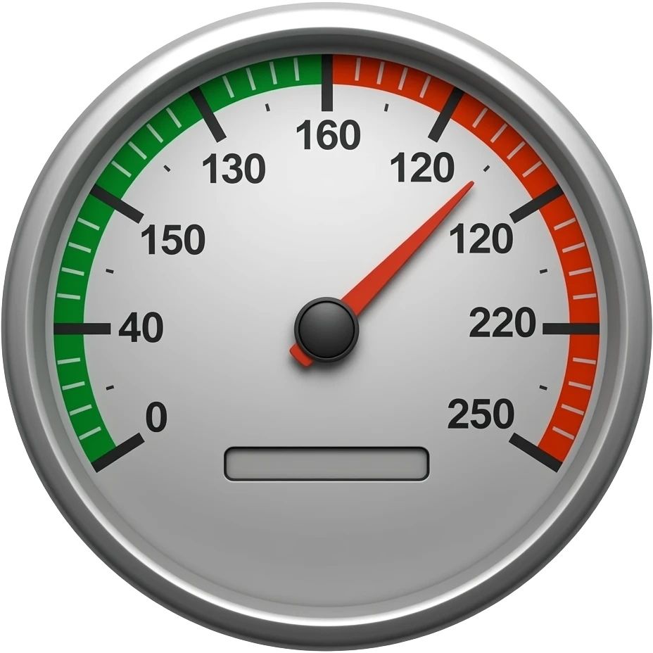 speedometer emoji