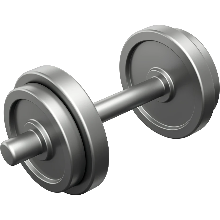 Weight lifting emoji