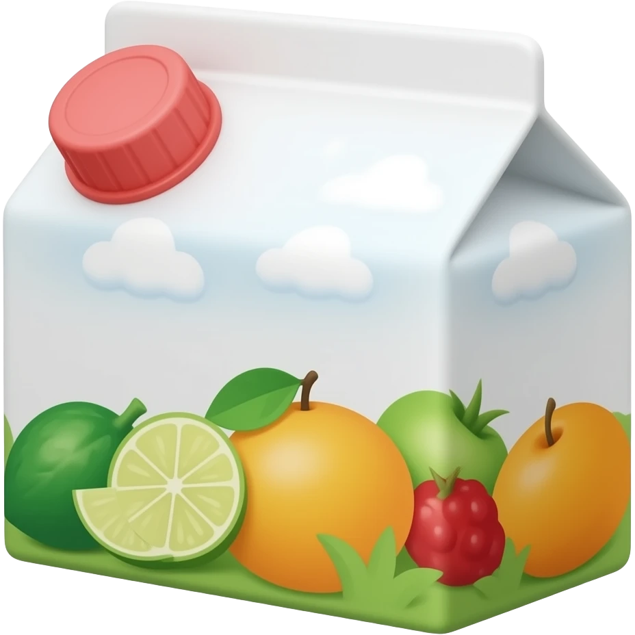 juice pack emoji