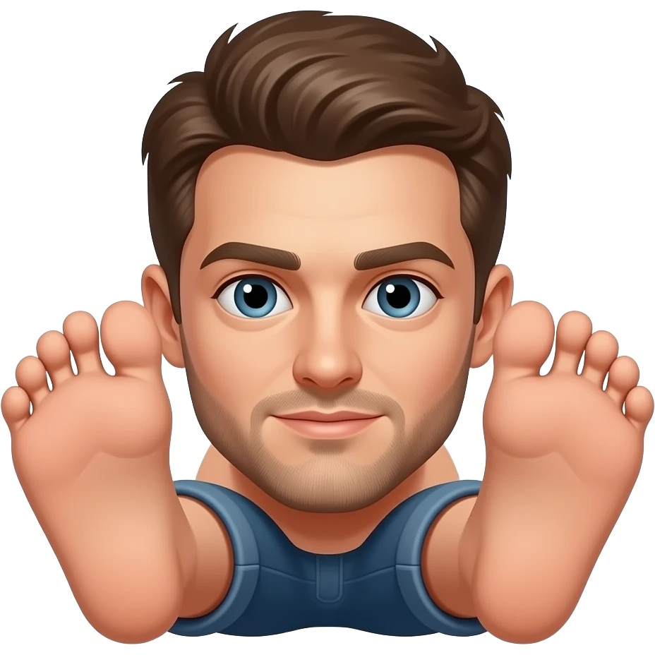 Homme soumis soles emoji