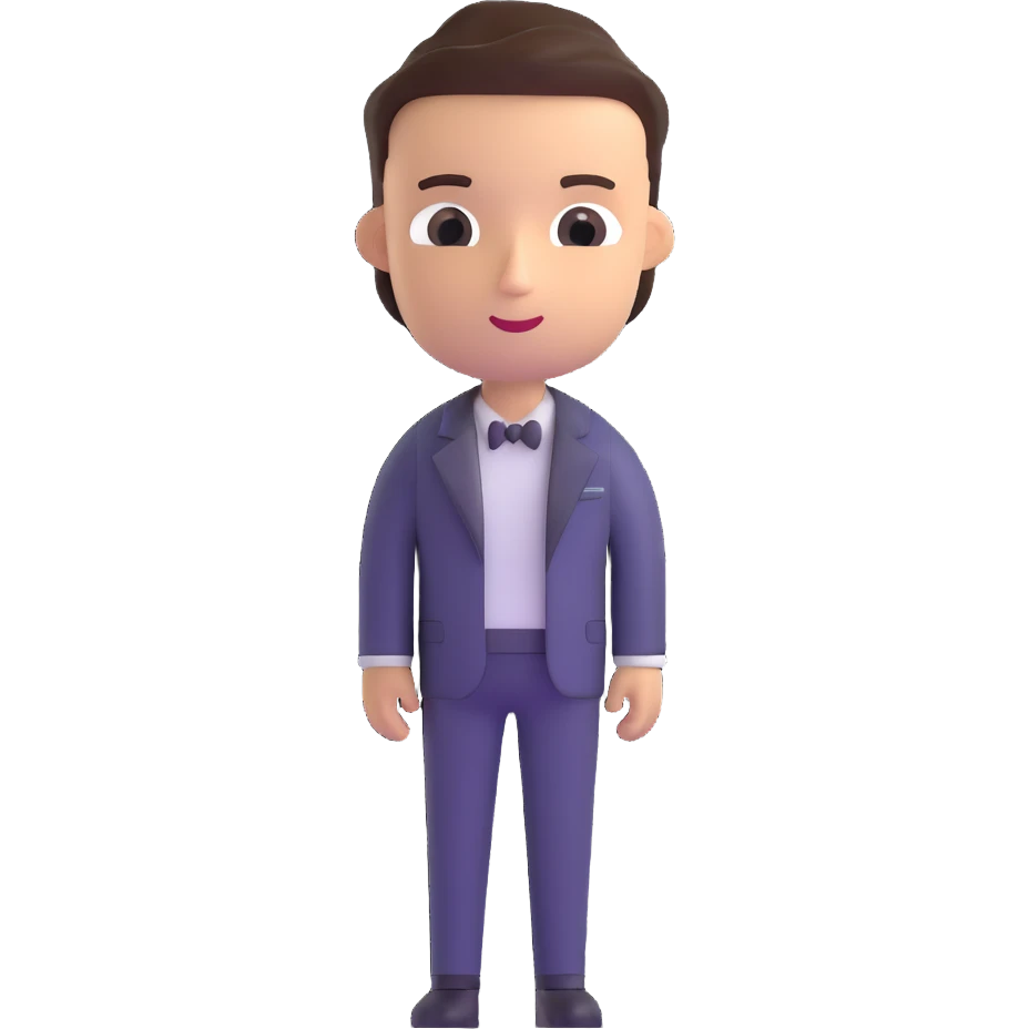 handsome guy emoji