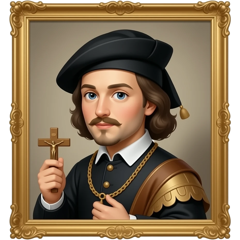 velázquez con la cruz de santiago emoji