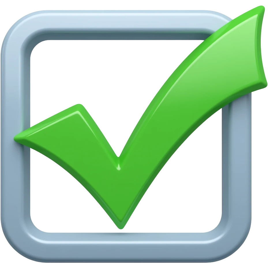 checklist emoji