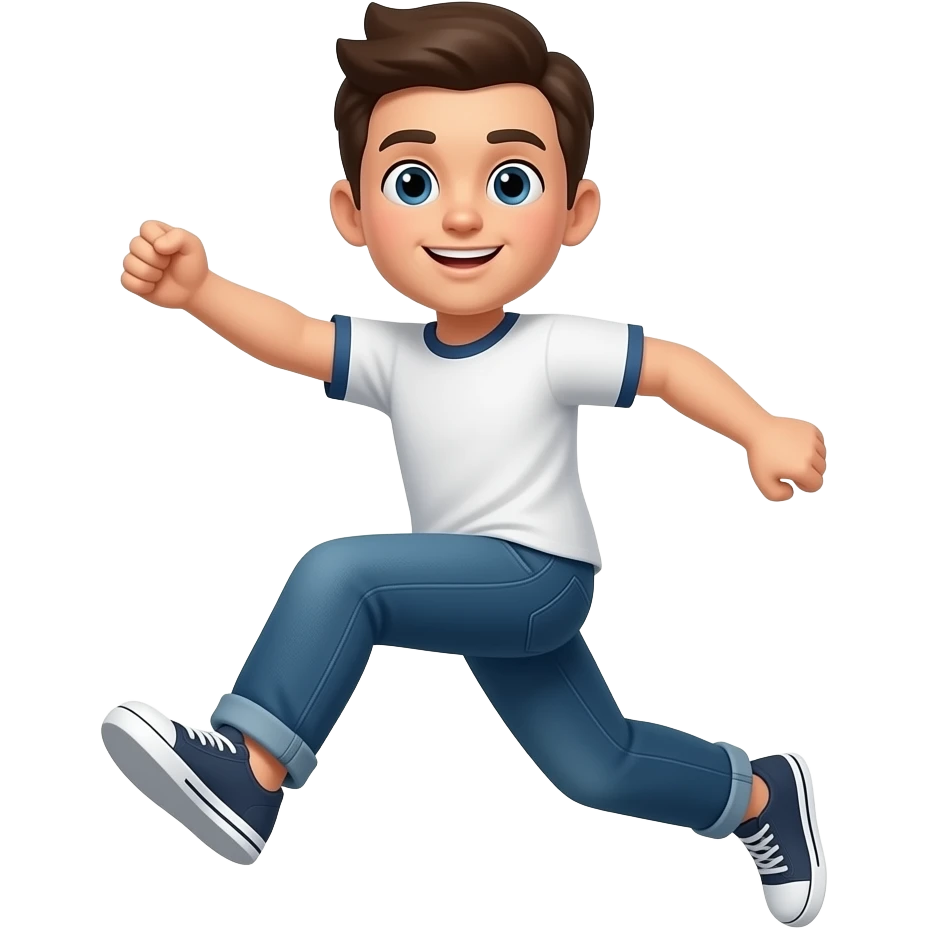 perosna saltando emoji
