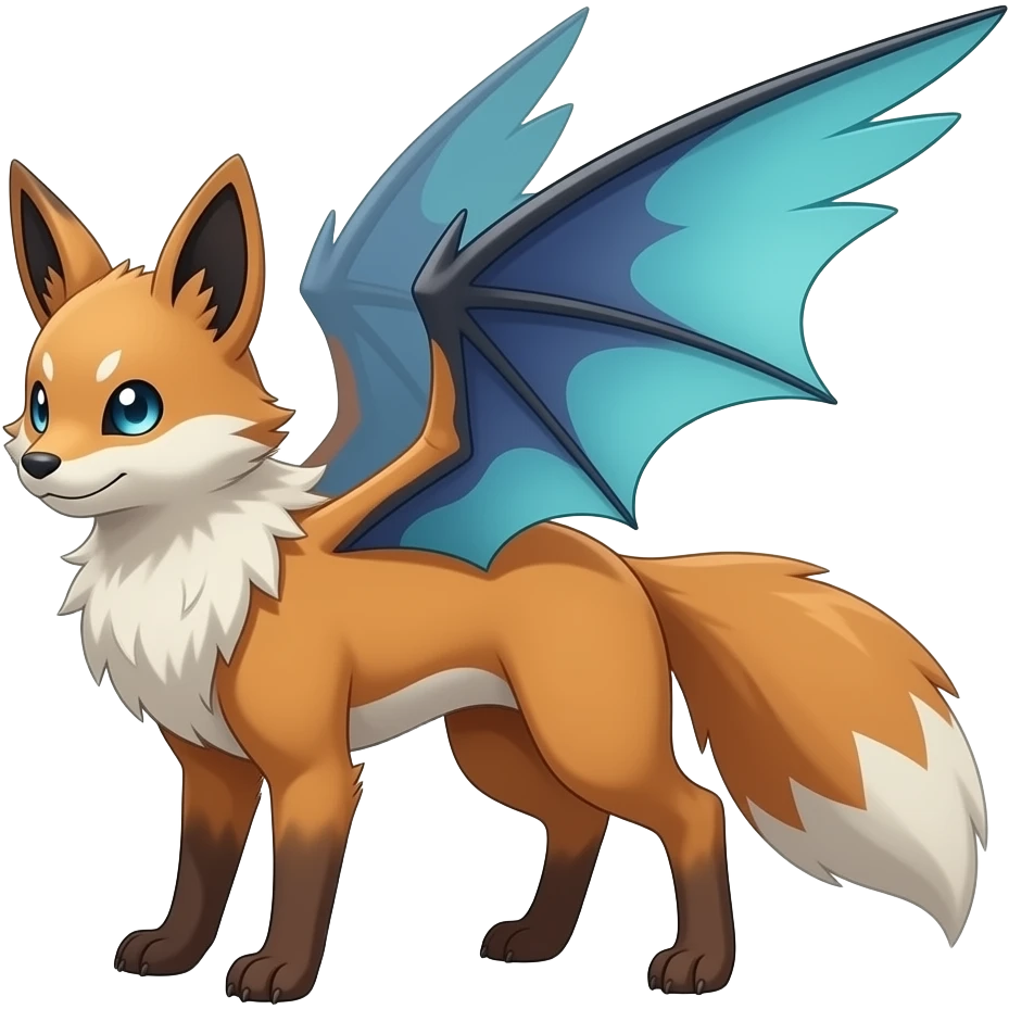 Teto-Minccino-Furret-Zeraora-Fakémon-animal-hybrid-creature, full body emoji