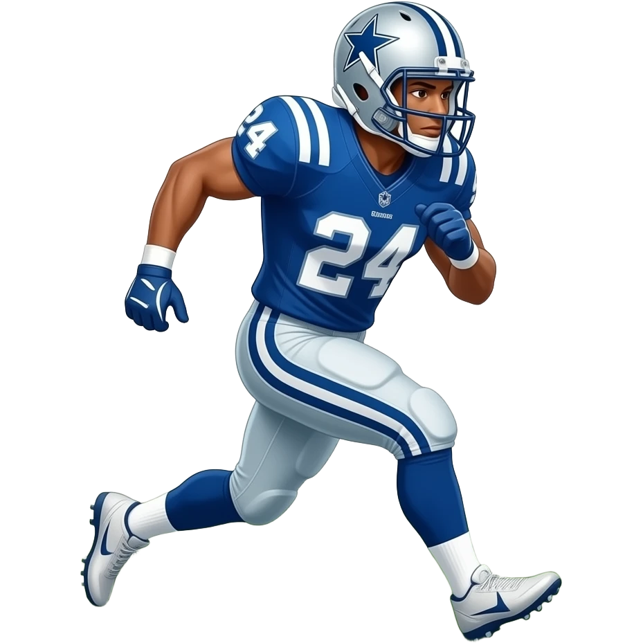 Cowboys football player emoji