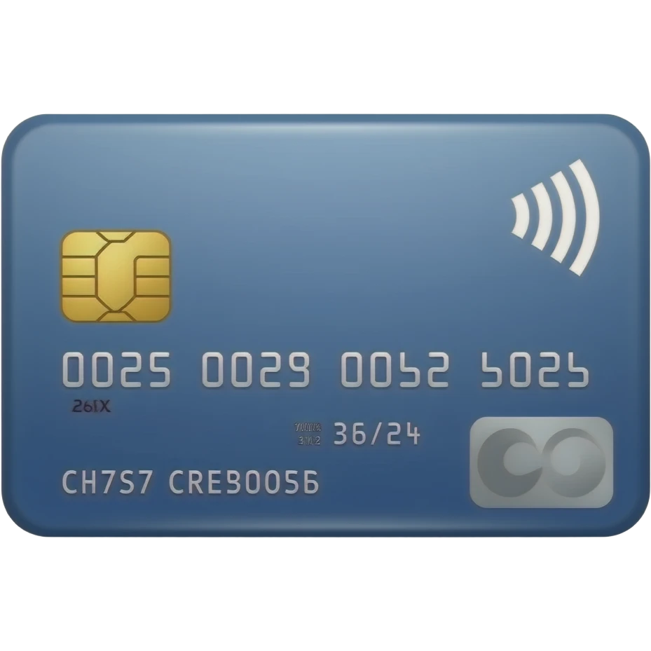 Creditcard emoji