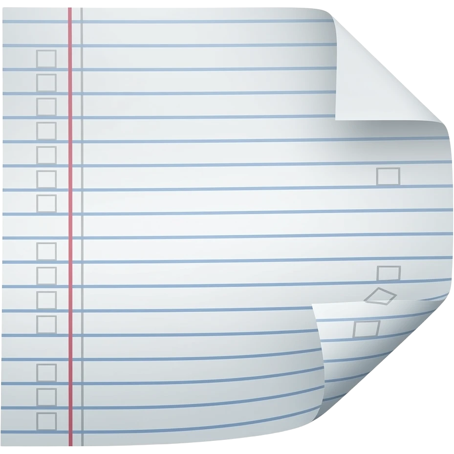 Paper emoji