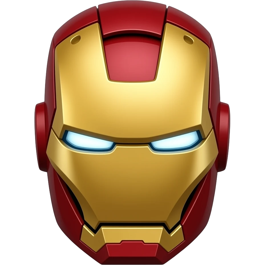 Head emojis iron Man emoji