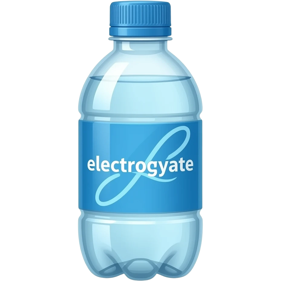 Electrolyte Water emoji