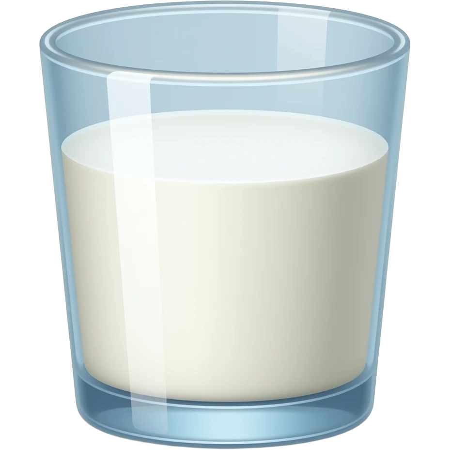 GLASS OF MILK emoji