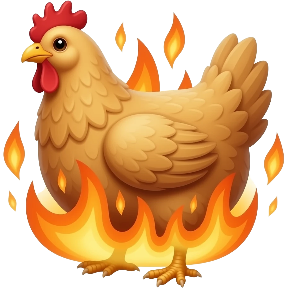 FIRED CHICKEN emoji