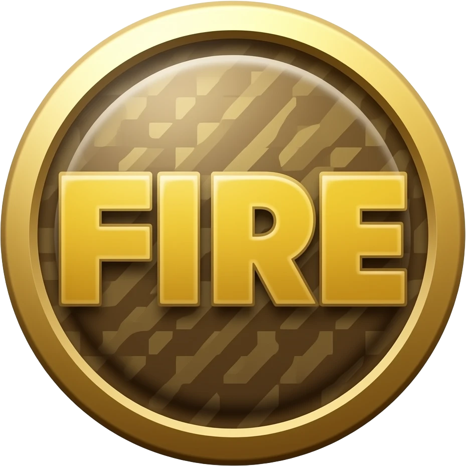 Free fire V badge to insert in the text emoji