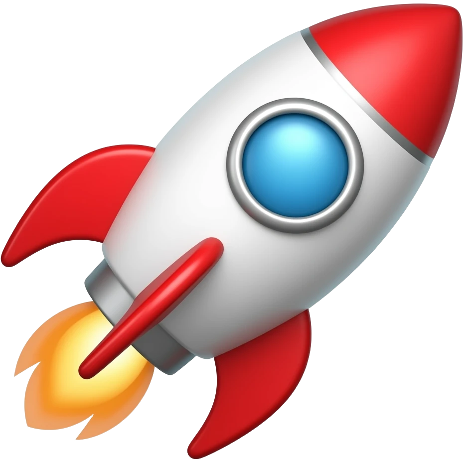 Rocket emoji