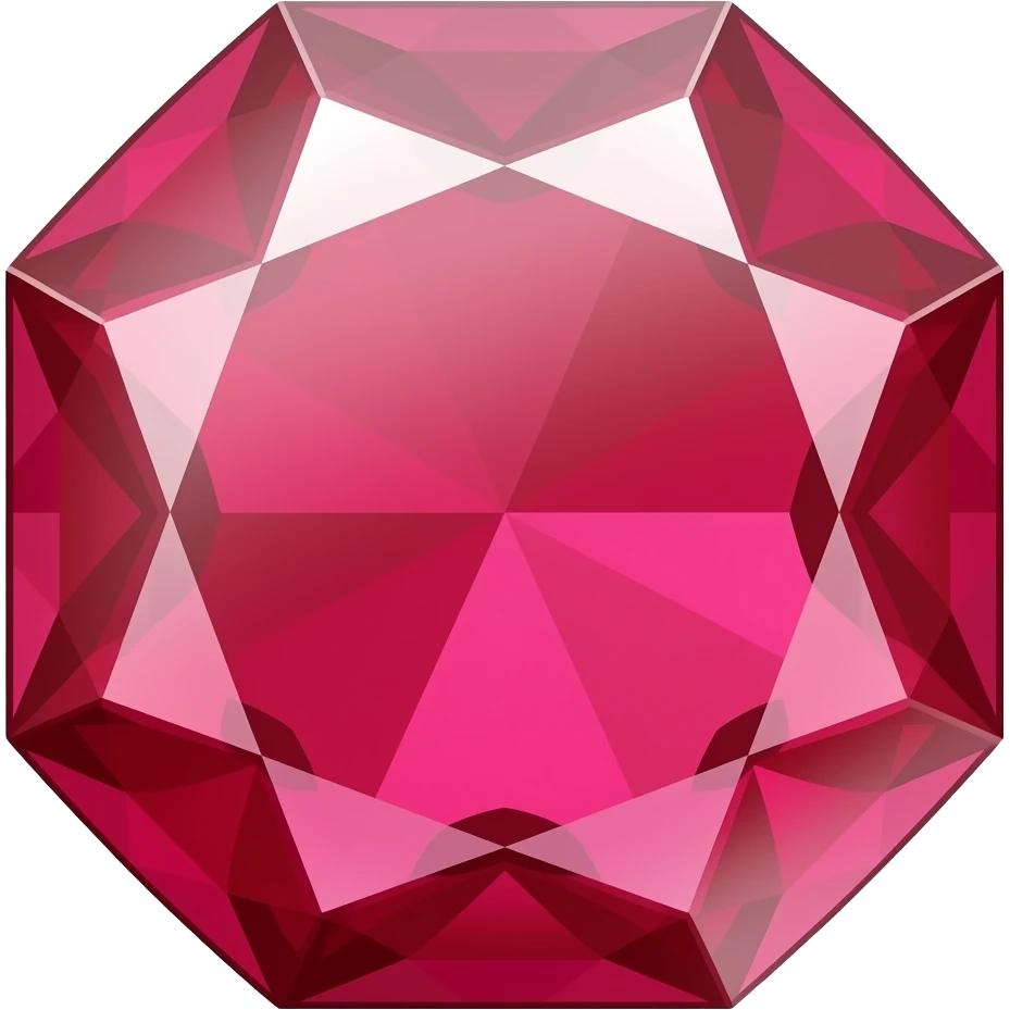 Ruby gemstone emoji