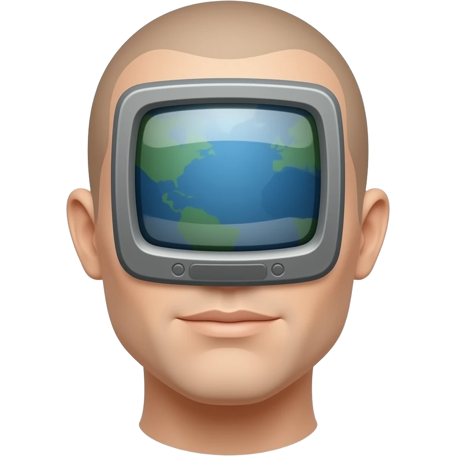 TV head emoji
