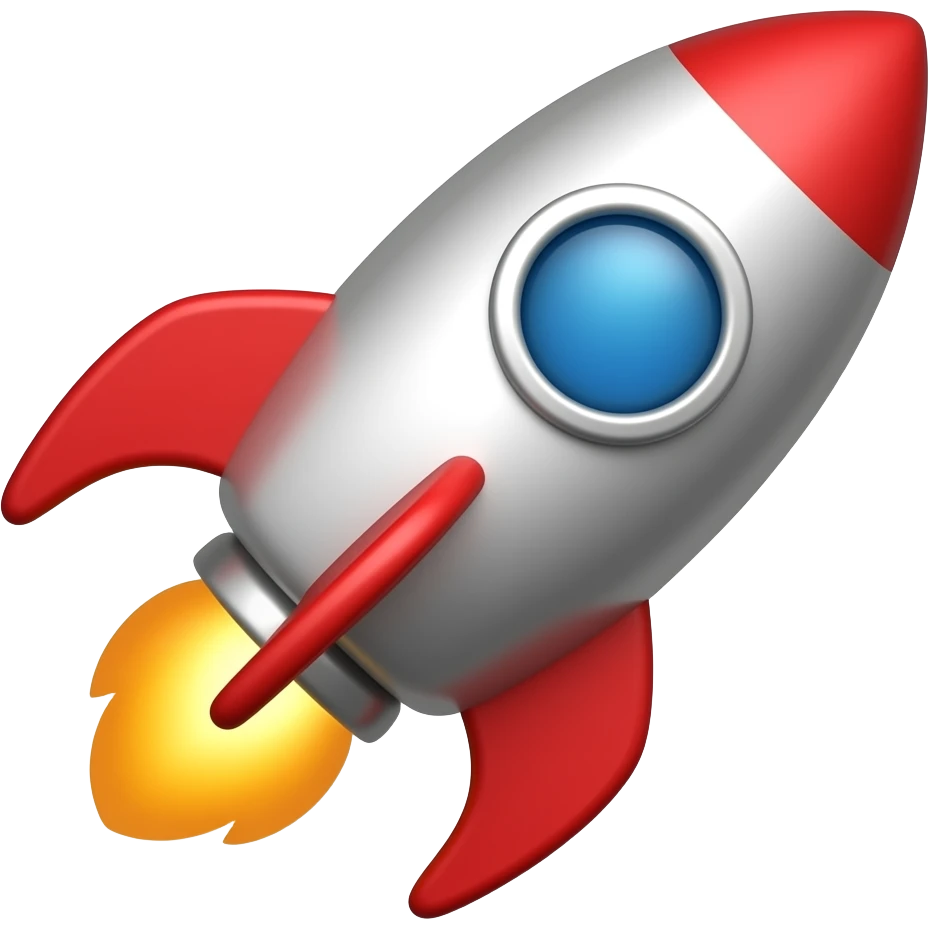 Rocket emoji