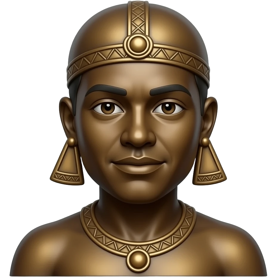 a benin bronze emoji