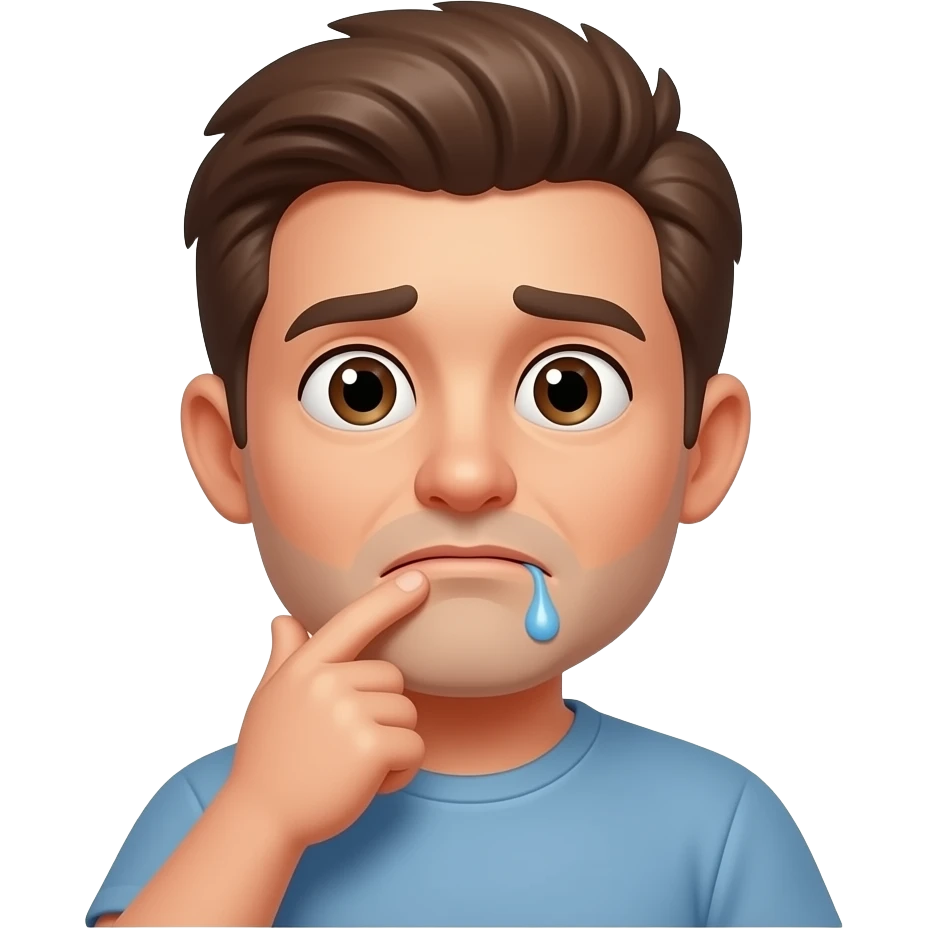 🤤💭👣 emoji