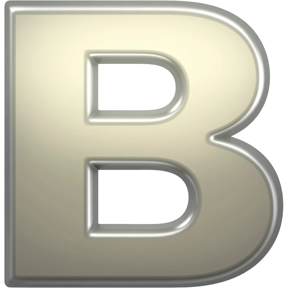 letter B emoji