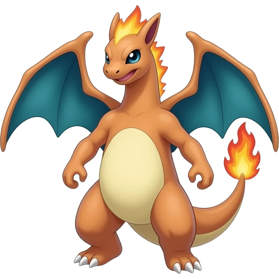Talonflame-Typloshion-Quilava-Pyroar-Solgaleo-Blaziken-Fakémon-hybrid emoji
