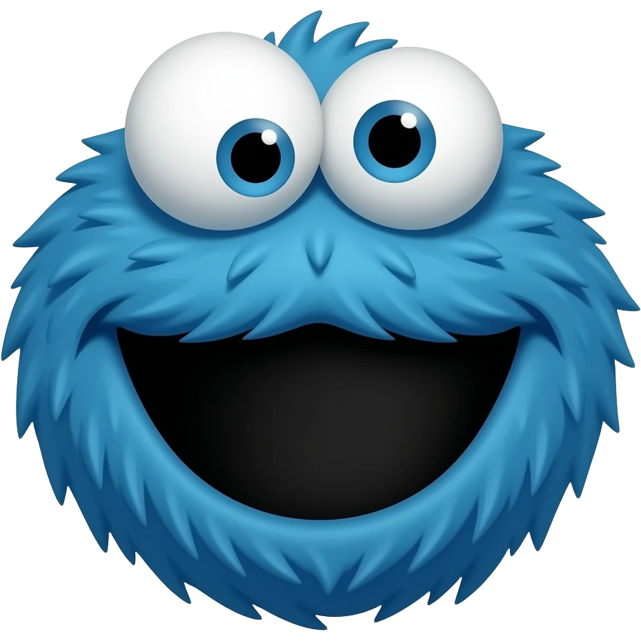 Cookie Monster emoji