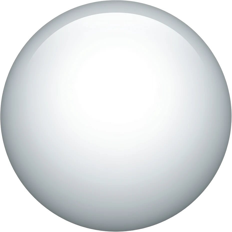 White circle emoji