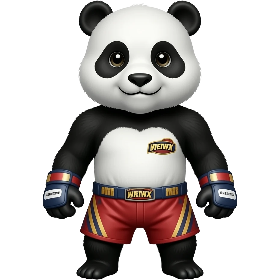panda mma emoji
