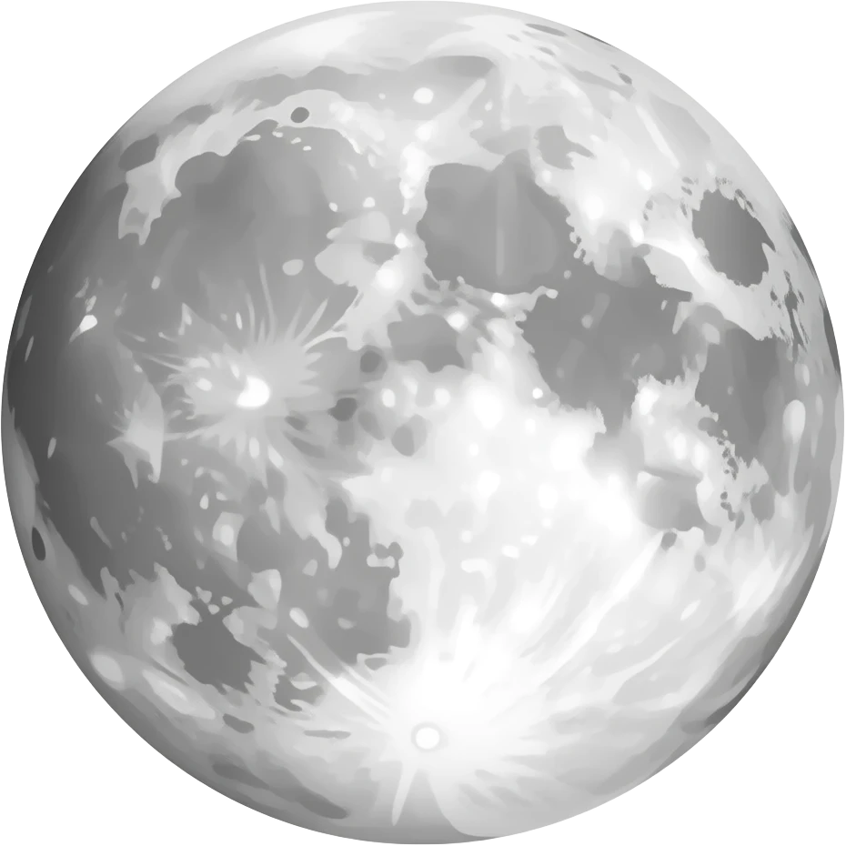 Moon emoji