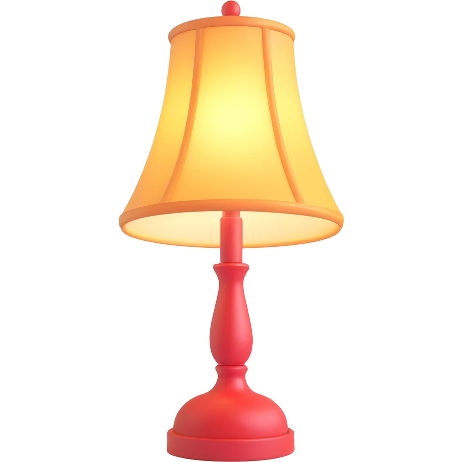 A lamp emoji