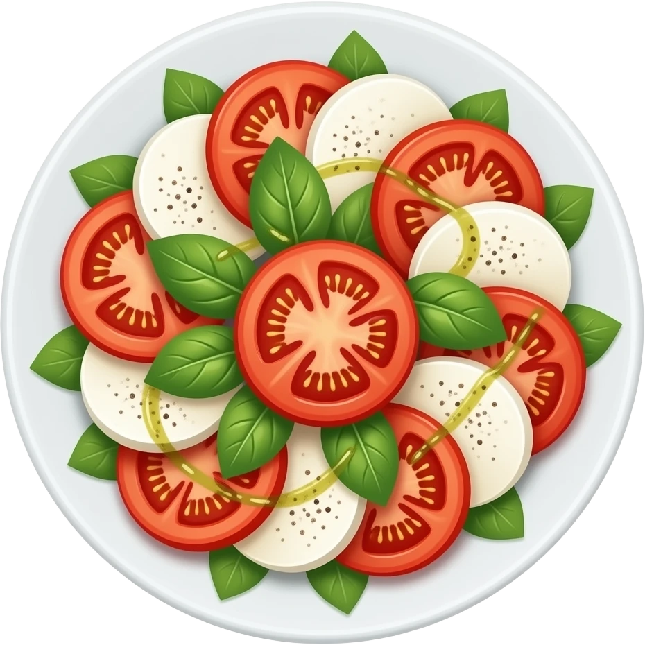 Caprese salad emoji