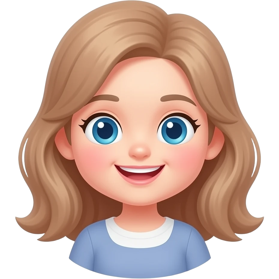 Cute animated me emoji