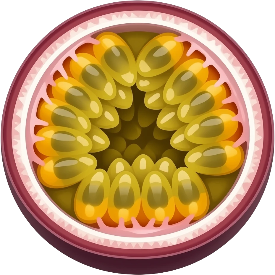 passion fruit emoji