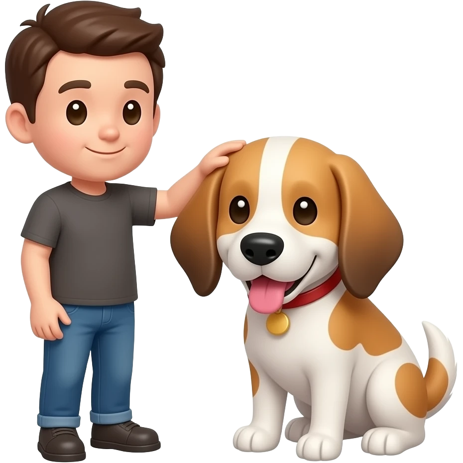 stroke dog emoji