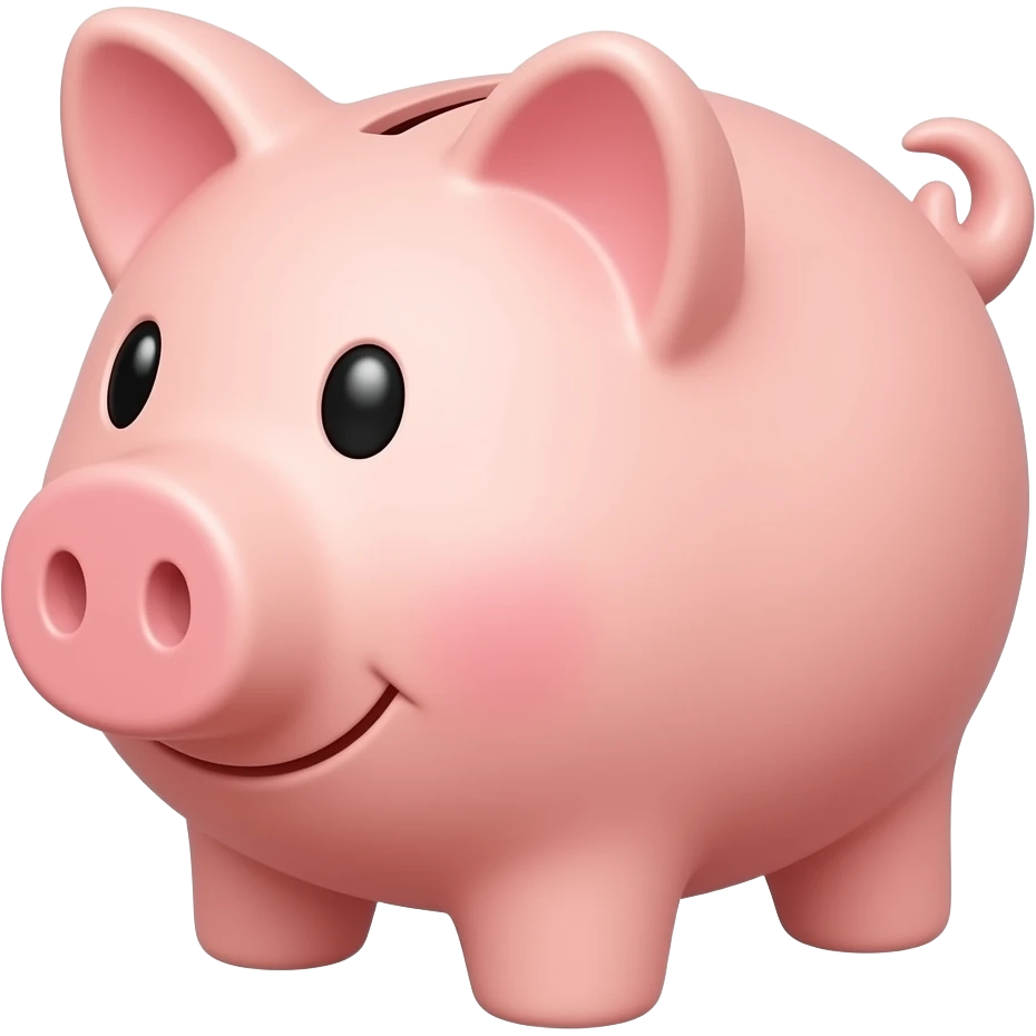 pig alcancia emoji