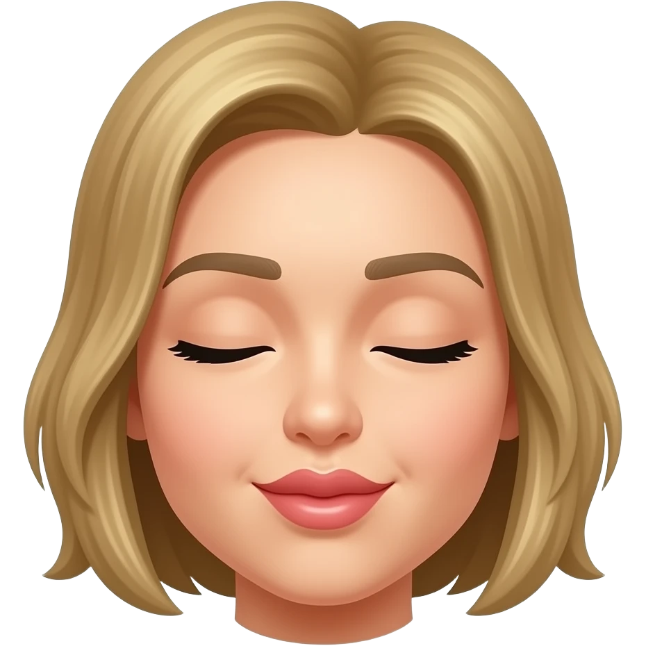 Emoji face Catching a kiss emoji