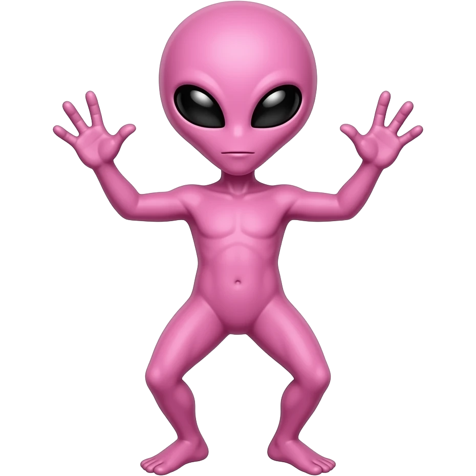 @lljoo92 the alien pink dancing emoji