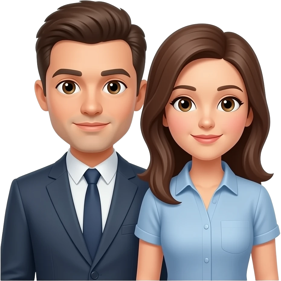 pareja con deudas emoji