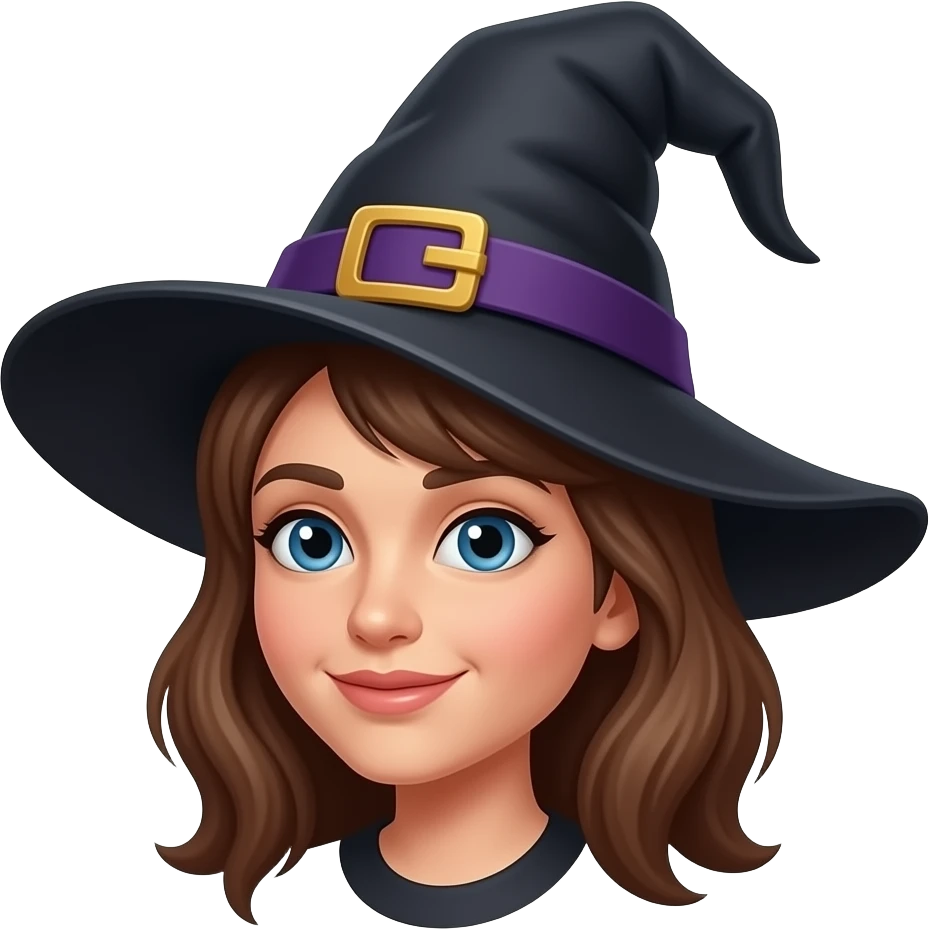 witch. no hat emoji
