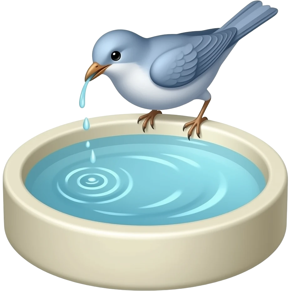 birdbath emoji