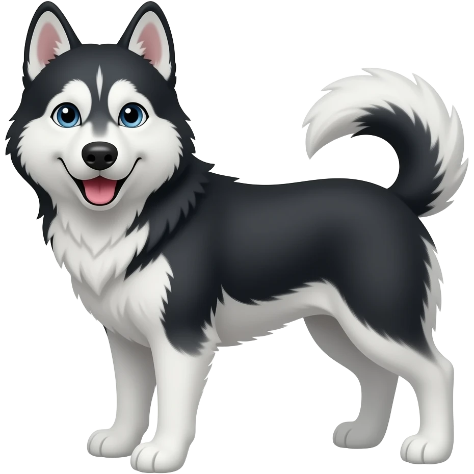 Husky emoji