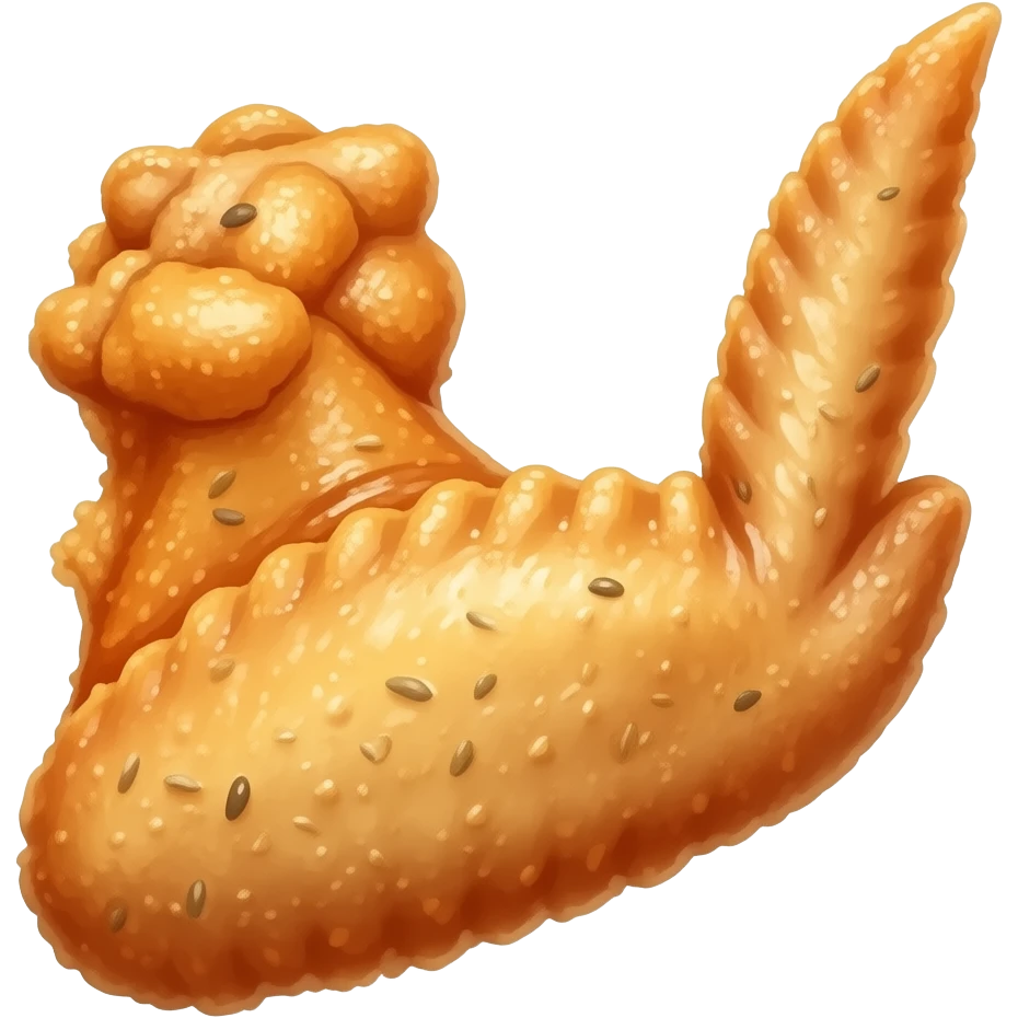 lemon-pepper flavored chicken wing emoji