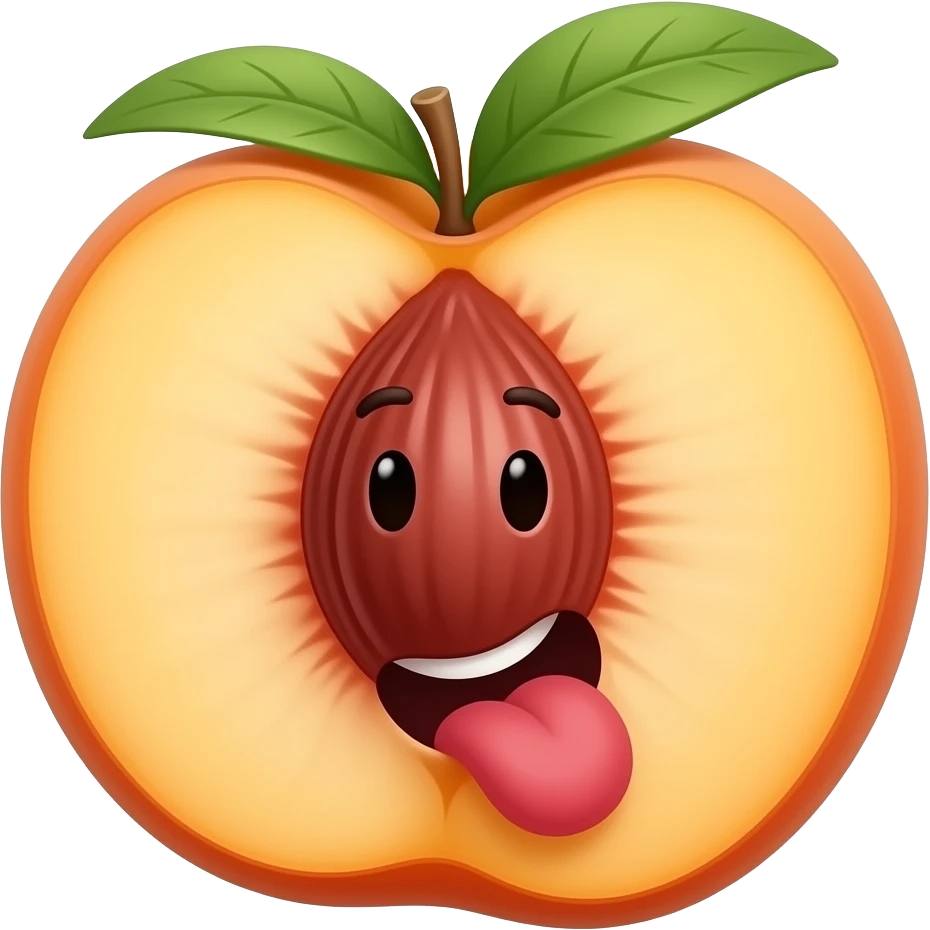 🍑😋 emoji