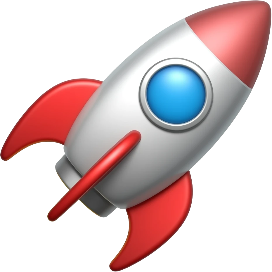 Rocket emoji