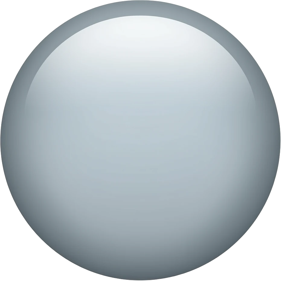 gray circle emoji