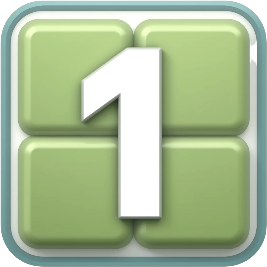 Numberblocks block 1 emoji
