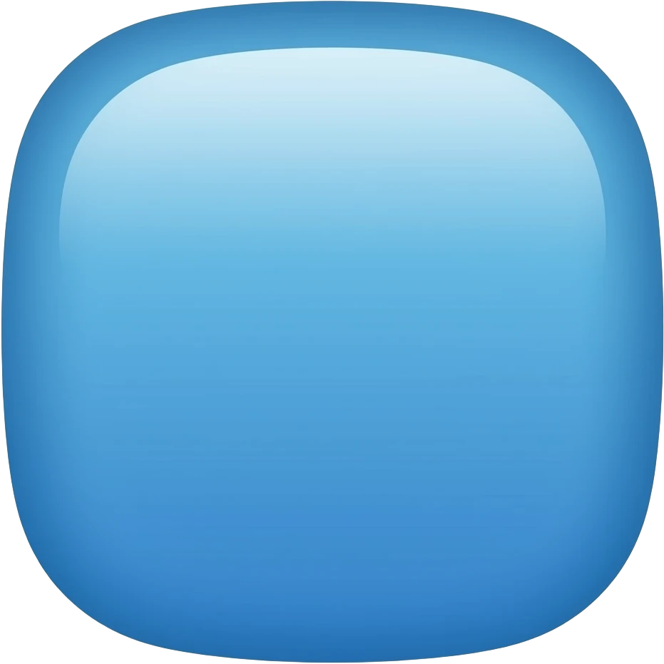 gradient blue flat button emoji
