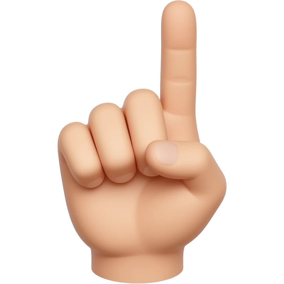 Index Pointing Up emoji
