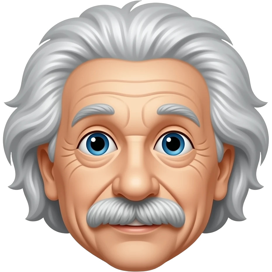albert einstein funny emoji