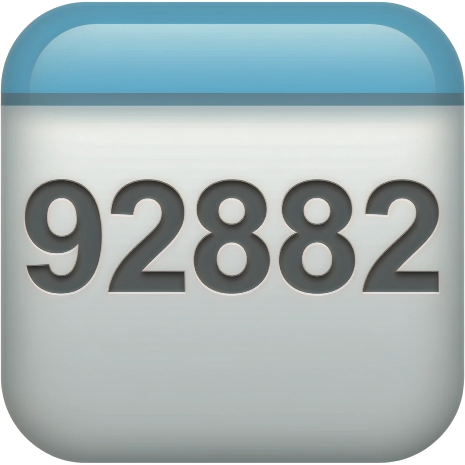 92882 square emoji